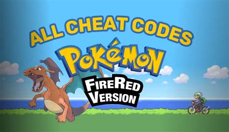 pokemon cheats|All Cheats cheats for Pokemon FireRed on GBA .